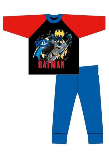 Batman pyjama blauw rood