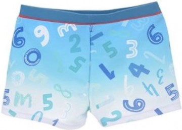 Bing zwembroek achterkant blauw