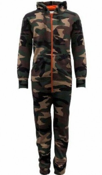 Camouflage onesie