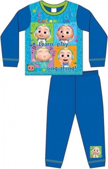 Cocomelon pyjama blauw