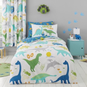 Dino roarsome fun dekbedovertrek