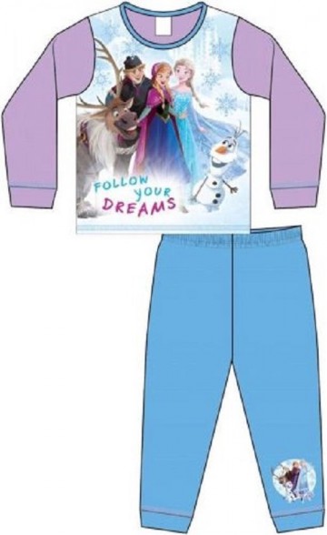 Frozen pyjama follow your dreams