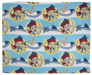 Jake and the Never Land Pirates fleece deken