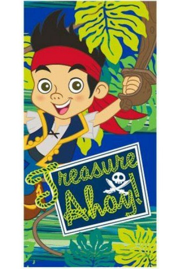 Jake en de nooitgedachtland piraten badhanddoek