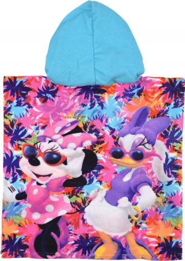 Minnie en katrien badponcho achterkant