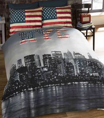 New york city dekbedovertrek 0