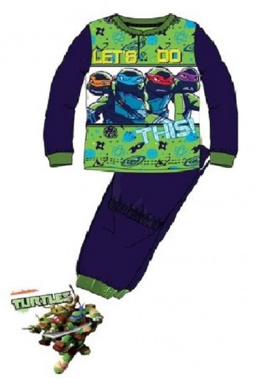 Ninja turtles pyjama blauw lets do this