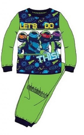 Ninja turtles pyjama groen lets do this
