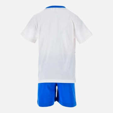 Paw patrol   shortama   katoen   wit met blauw achterkant