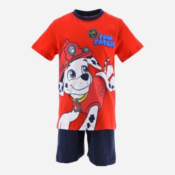 Paw patrol   shortama   rood met blauw