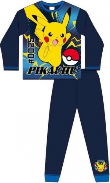 Pokemon kinderpyjama blauw