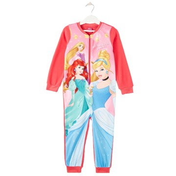 Princess onesie donkerroze