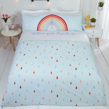Regenboog dekbed 0