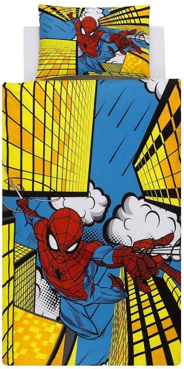 Spiderman dekbedovertrek katoen voorkant
