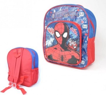 Spiderman rugzak rood met blauw