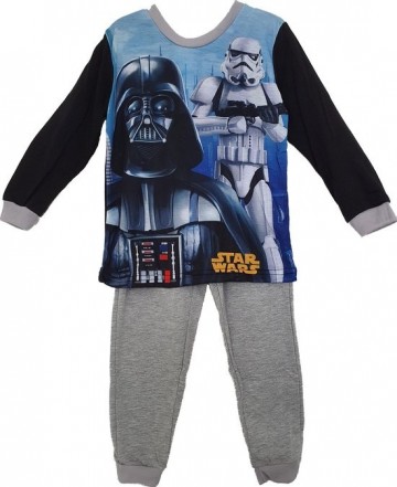 Star wars pyjama grijs 0