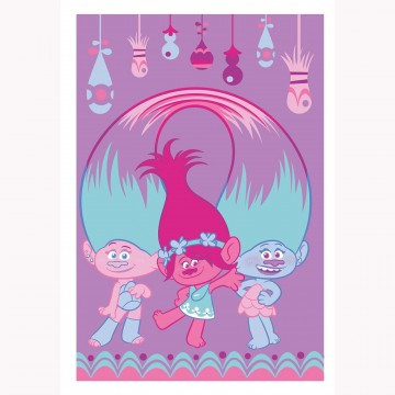 Trolls fleece deken