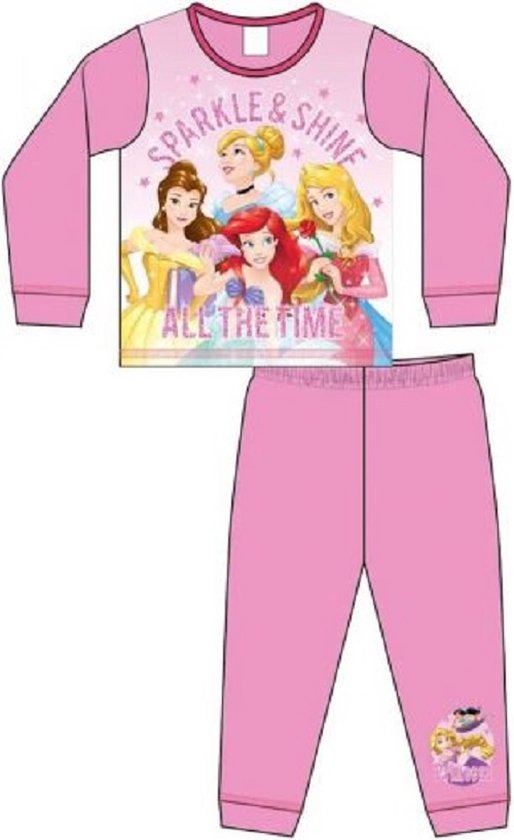 Bedachtzaam Beurs Pogo stick sprong Princess Sparkle & Shine pyjama - maat 92 en 98 - Meisjes maat 62 t/m 140 -  www.karaktershop.nl