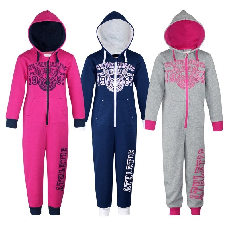 lont Kreek Wanorde Jogging onesie meisjes - maat 92/98 t/m 104/110 - Onesies maat 92 t/m 158 -  www.karaktershop.nl